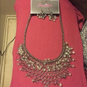 Necklace and Earrings